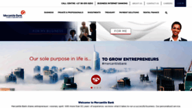 What Mercantile.co.za website looked like in 2022 (1 year ago)