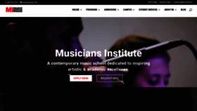 What Mi.edu website looked like in 2022 (1 year ago)