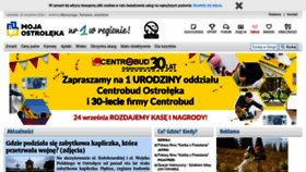 What Moja-ostroleka.pl website looked like in 2022 (2 years ago)