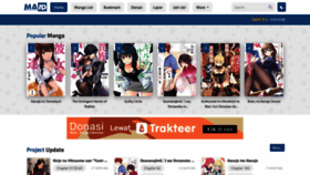 What Maid.my.id website looked like in 2022 (1 year ago)