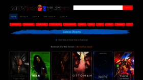 What Moviesflixer.guru website looked like in 2022 (1 year ago)