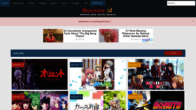 What Moenime.web.id website looked like in 2022 (1 year ago)