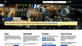 What Mobiflight.com website looked like in 2022 (1 year ago)