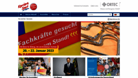 What Messe-karrierestart.de website looked like in 2022 (1 year ago)
