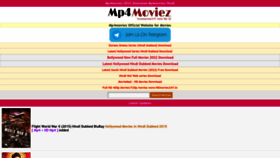 What Mp4moviez.mom website looked like in 2022 (1 year ago)