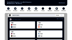 What Mlbshow.com website looked like in 2022 (2 years ago)