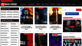 What Movietorrent.co website looked like in 2022 (1 year ago)