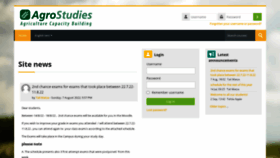 What Mdl.agrostudies.com website looked like in 2022 (1 year ago)