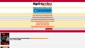 What Mp4moviez.id website looked like in 2022 (1 year ago)
