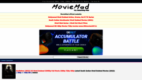 What Moviemad.tokyo website looked like in 2022 (1 year ago)