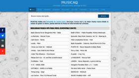 What Musicaq.site website looked like in 2022 (1 year ago)