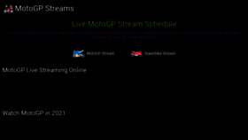 What Motogpstream.me website looked like in 2022 (1 year ago)
