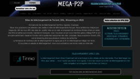 What Mega-p2p.net website looked like in 2022 (1 year ago)