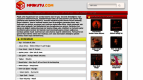 What Mp3kutu.com website looked like in 2022 (1 year ago)