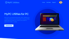 What Mypcutilities.com website looked like in 2022 (1 year ago)