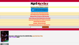 What Mp4moviez.wf website looked like in 2022 (1 year ago)
