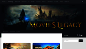 What Movieslegacy.com website looked like in 2022 (1 year ago)