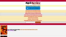What Mp4moviez.so website looked like in 2022 (1 year ago)