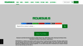 What Moviesub.is website looked like in 2022 (1 year ago)