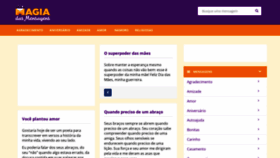 What Magiadasmensagens.com.br website looked like in 2022 (1 year ago)
