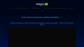What Magictv.cl website looked like in 2022 (1 year ago)
