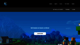 What Mcleaks.net website looked like in 2022 (1 year ago)