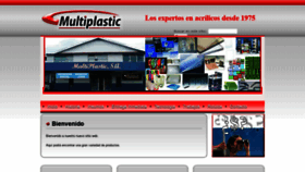 What Multiplasticacrilicos.com website looked like in 2022 (1 year ago)