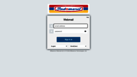 What Mail.indomaret.co.id website looked like in 2022 (1 year ago)
