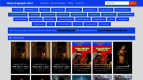 What Moviespapa.cool website looked like in 2022 (1 year ago)