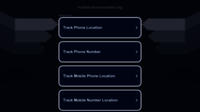 What Mobile-phone-tracker.org website looked like in 2022 (2 years ago)