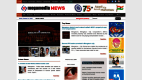 What Megamedianews.com website looked like in 2022 (1 year ago)