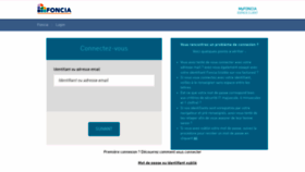 What Myfoncia.fr website looked like in 2022 (1 year ago)