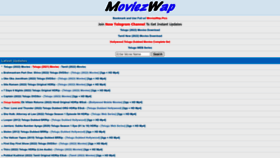 What Moviezwap.ink website looked like in 2022 (1 year ago)