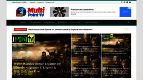 What Multipointtv.net website looked like in 2022 (1 year ago)