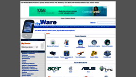 What Mobyware.org website looked like in 2022 (1 year ago)