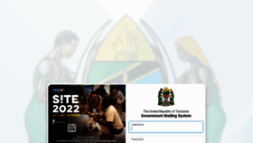 What Mail.tcaa.go.tz website looked like in 2022 (1 year ago)