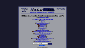 What Madtakes.com website looked like in 2022 (1 year ago)