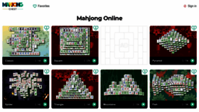 What Mahjongchest.com website looked like in 2022 (1 year ago)