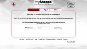 What My-snapps.com website looked like in 2022 (1 year ago)
