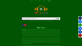What Mp3juices.la website looked like in 2022 (1 year ago)