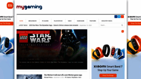 What Mygaming.co.za website looked like in 2022 (1 year ago)