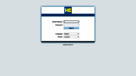 What Mail.hc.com.vn website looked like in 2022 (1 year ago)