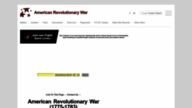 What Myrevolutionarywar.com website looked like in 2022 (2 years ago)