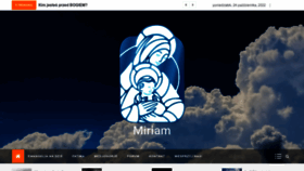 What Miriam.net.pl website looked like in 2022 (1 year ago)