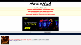 What Moviemad.gold website looked like in 2022 (1 year ago)