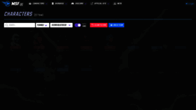 What Msf.gg website looked like in 2022 (1 year ago)