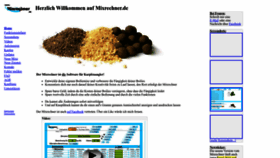 What Mixrechner.de website looked like in 2022 (1 year ago)