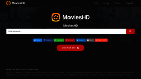 What Movieshd.watch website looked like in 2022 (1 year ago)