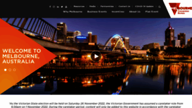 What Melbournecb.com.au website looked like in 2022 (1 year ago)