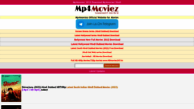 What Mp4moviez.vin website looked like in 2022 (1 year ago)